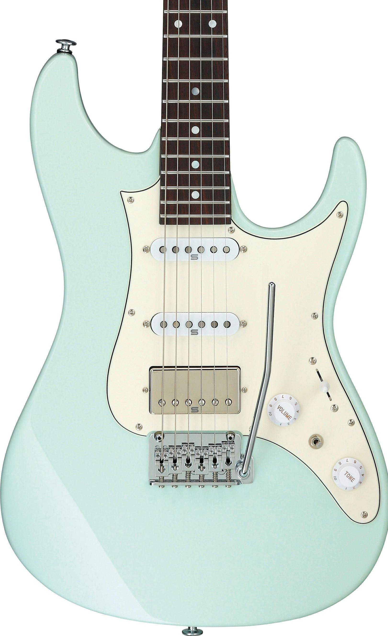 ギター Ibanez Prestige AZ2204NW Mint Green Ibanez AZ2204NW-MGR Prestige Electric Guitar in Mint Green